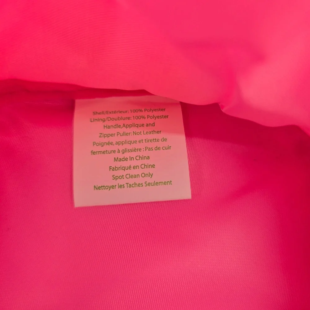 Lilly Pulitzer Cosmetic Case Womens Bright Delight Patch A Floral Multi NWT
